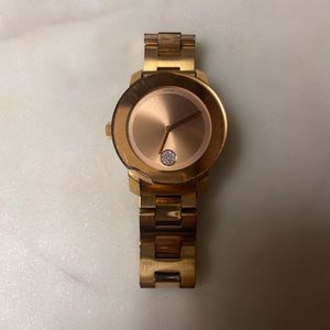Movado Bold Rose Gold Watch